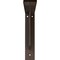 Ekena Millwork Stockport Steel Bracket, Hammered Brown 2"W x 10"D x 10"H BKTM02X10X10STHBR - alternate 4